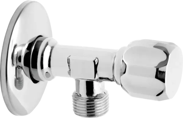 Robinet coltar 1 2, x3 8, cu actionare tip ventil si maneta metalica