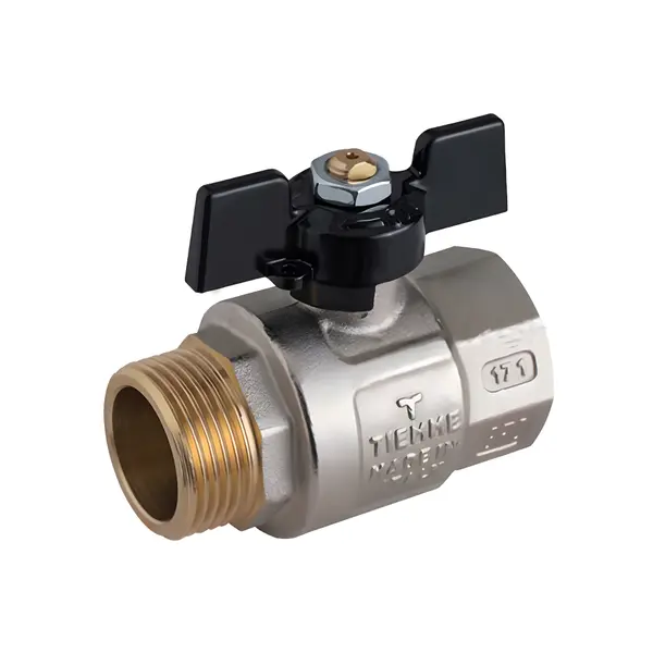Robinet cu sfera pentru apa Mistral M/F 3/4'' cu fluture negru