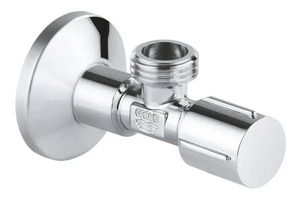 Robinet cu ventil Grohe 22043000, Auto izolare, fara marcaj, Crom