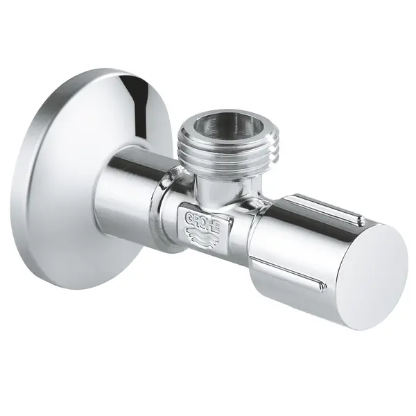 Robinet cu ventil Grohe 22046000, 1/2 x 1/2, fara marcaj, Crom