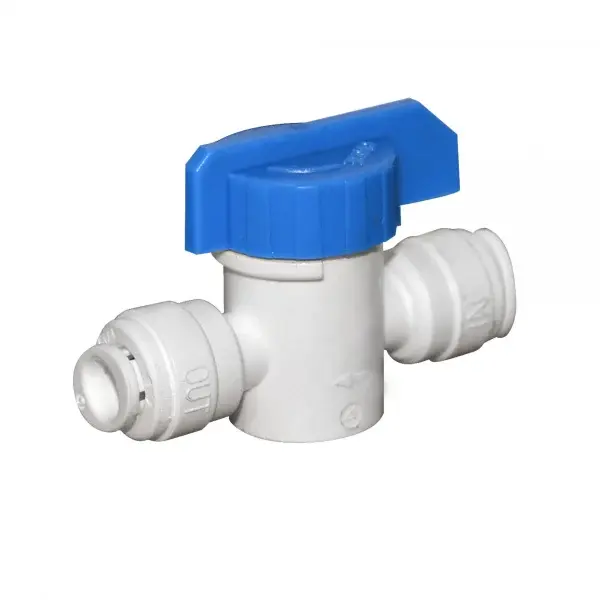 Robinet de trecere Aquafilter cu bila conexiuni 1 4 quick - AQ-BV250W