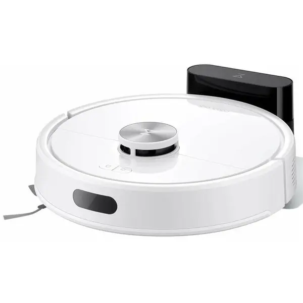 ROBOROCK Aspirator robot Roborock Q7 TF Q7TF02, 10.000 Pa, 5.200 mAh, Autonomie 180 min, navigatie LiDAR, recipient praf 400 ml, sistem dublu anti-incurcare, nivel reglare flux de apa, Alb