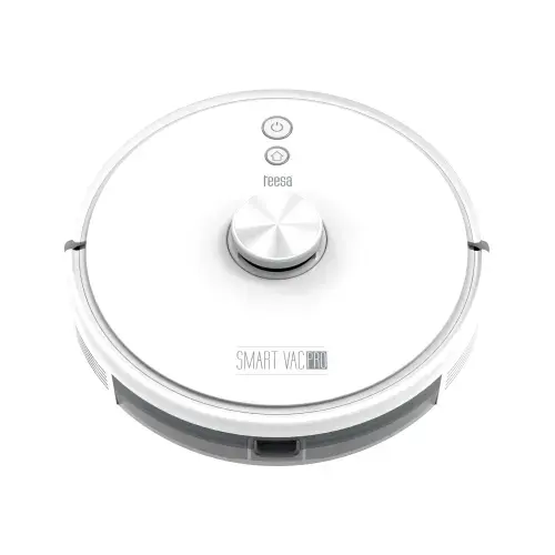 Robot aspirator TEESA Smart Vac Pro TSA5045, 48 W, Wi-Fi, putere aspirare 3000 Pa, HEPA 11, suprafata curatare 100 mp, acumulator 14.4 V, 2600 mAh