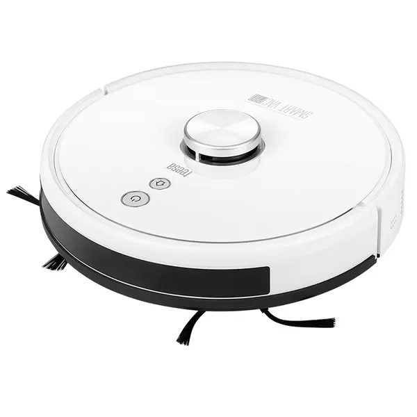 Robot aspirator Teesa Smart Vac Pro TSA5045 cu navigatie laser LDS, functie mop si Wi-Fi, 3000 Pa