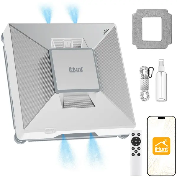 Robot curatare geamuri iHunt Window 7 Supreme 4X Spray