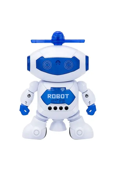 Robot dansator cu lumini si muzica - jucarie interactiva pentru copii 3+