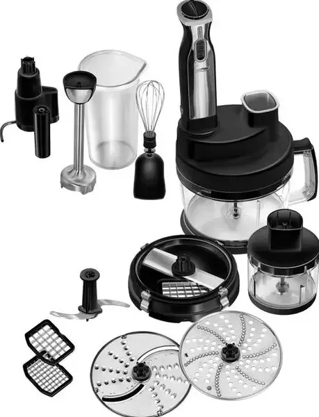 Robot de bucatarie MPM MRK-17, 800 W, Functie Turbo (Negru/Argintiu)