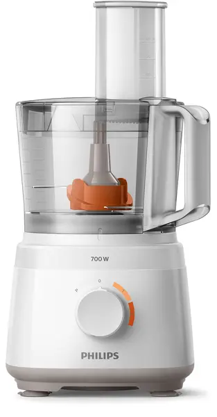 Robot de bucătărie Philips - HR7320, 700W, 2 vitezi, 2.1 l, alb