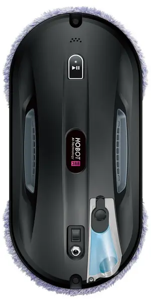 Robot de curățare a geamurilor Hobot - 388, negru