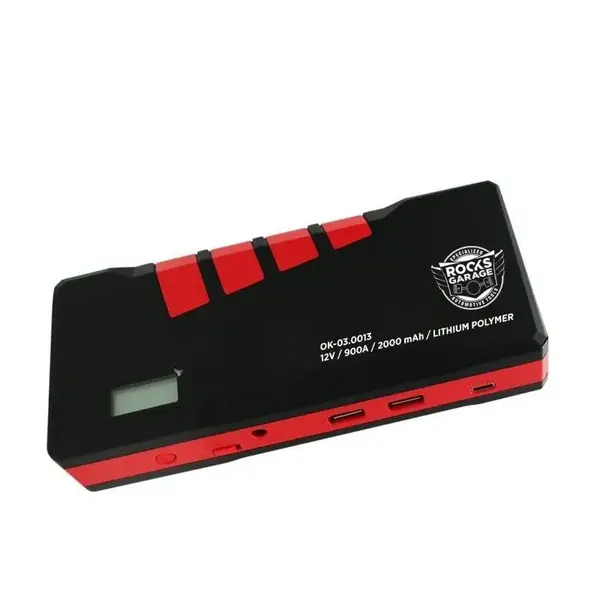 Robot de pornire auto 12V ROOKS Mini Booster 900A 20000Mah