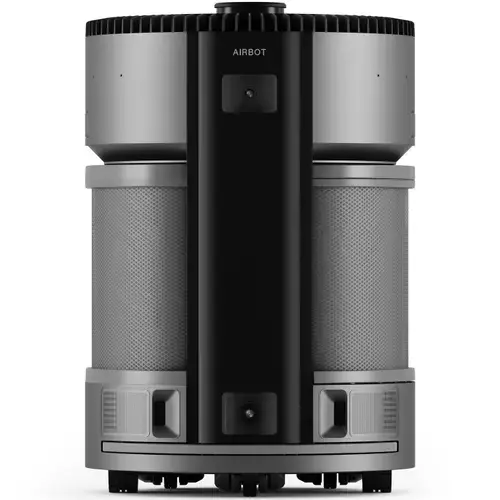 Robot de purificare a aerului Ecovacs AIRBOT Z1, Tehnologie AIVI™ 3D, cartografiere si navigare 3D inteligente cu TrueMapping 2.0, filtru HEPA, Igienizare UV, Camera Starlight 960P HD, Asistent vocal YIKO, design Jacob Jensesn, baterie Li-Ion 5200mAh