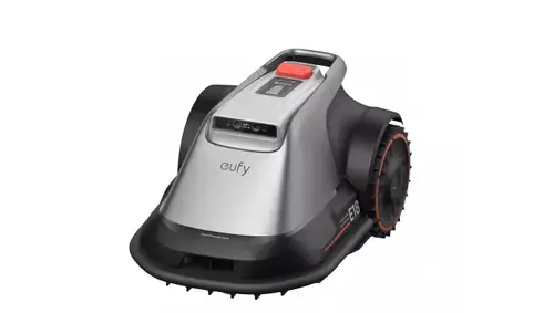 Robot de tuns gazon Eufy E18, Evitare bbstacole cu AI, autonomie 110 min, 27-75mm, 150-270mp (Gri)
