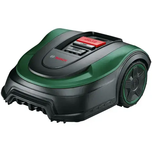 Robot de tuns iarba Bosch, Indego S+ 500, 18 V, 500 m2, Verde/Negru