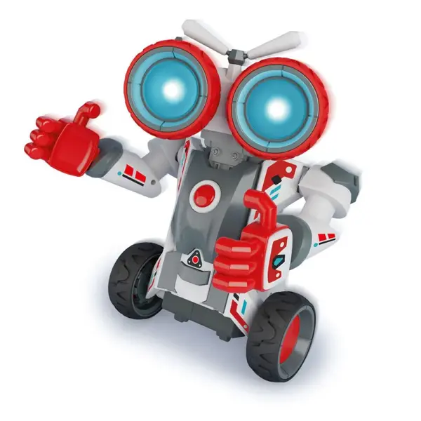 Robot Interactiv de asamblat Xtrem Bots Sam 130 piese