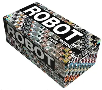 Robot memory game, Cards/Mieke Gerritzen