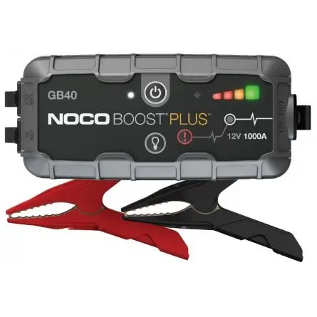 Robot Pornire Auto, Jump Starter Auto 12V Portabil, Curent Pornire 1000A Litiu-Ion, Noco Boost GB40
