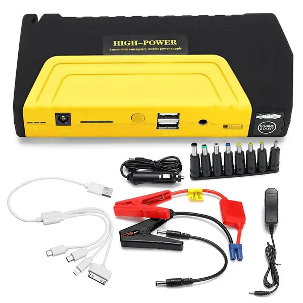 Robot pornire auto portabil, cu acumulator 50800 mAh