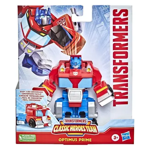 Robot transformabil Hasbro Transformers: Optimus Prime, 12cm, multicolor, 3 ani+
