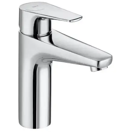 Roca Baterie lavoar Roca, Gama Atlas A5A3990C00, monocomanda, marime S, levier metalic, cartus ceramic, fara set evacuare, crom
