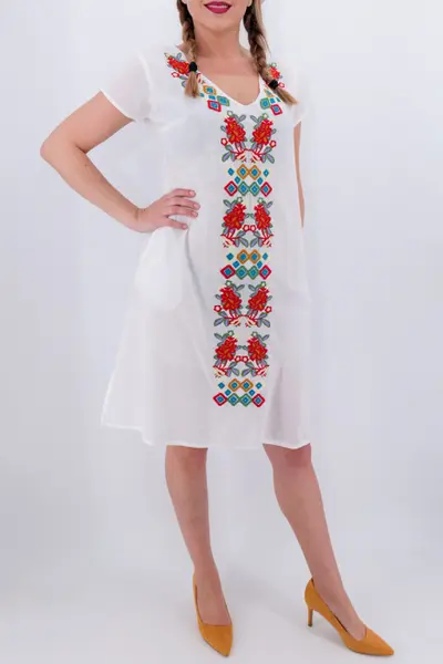 Rochie brodata Elina 6