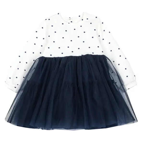 Rochie copii Chicco, alb, 00569-69MC
