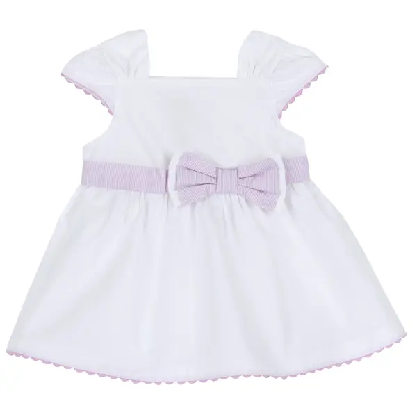 Rochie copii Chicco, alb cu roz, 00143-64MFCO