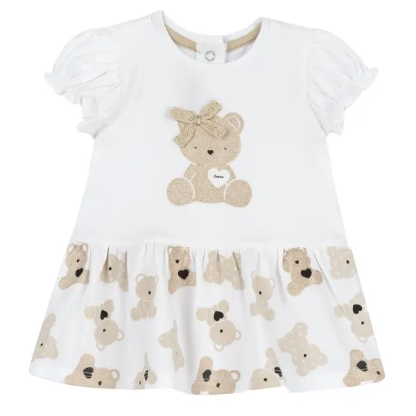 Rochie copii Chicco, crem, 16654-68MFCO