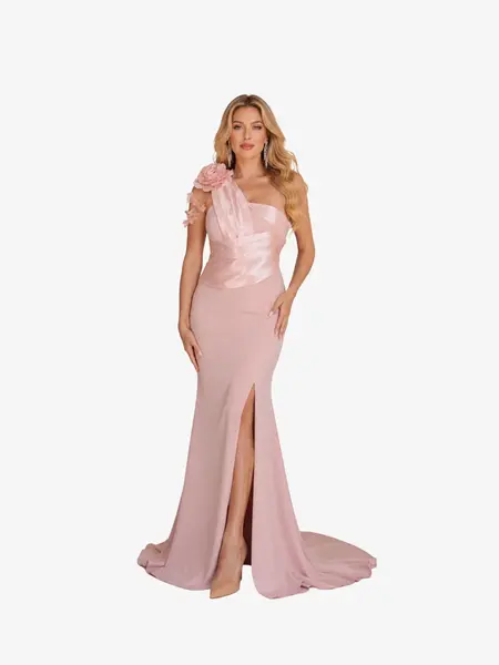 Rochie Eleganta “Begonia”, Roz - XXL