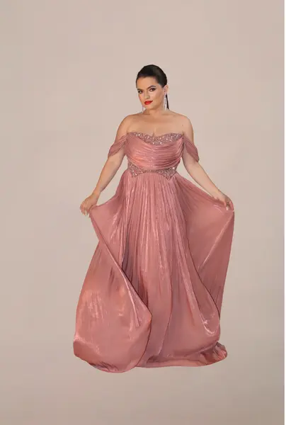 Rochie Eleganta “Marisa”, Nude - XL