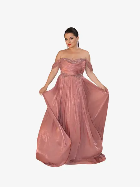 Rochie Eleganta “Marisa”, Nude - XL