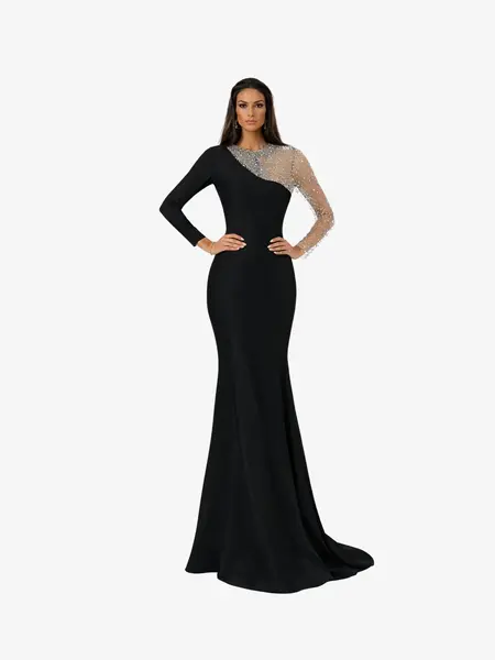 Rochie Eleganta “Valery”, Negru - L