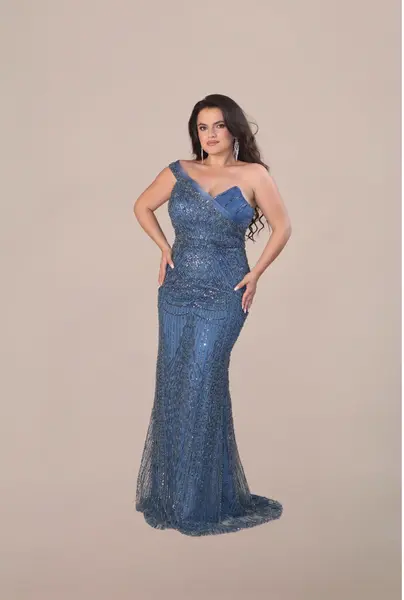 Rochie Eleganta “Vivaldi”, Albastru - M