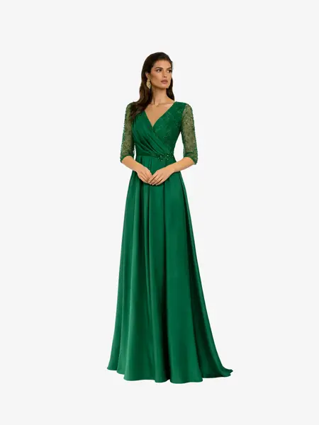 Rochie Eleganta “Zaira”, Verde - 3XL