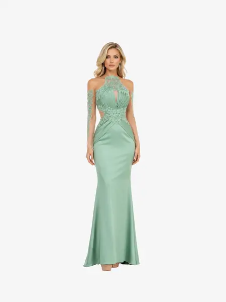 Rochie Lunga "Azira", Verde - S