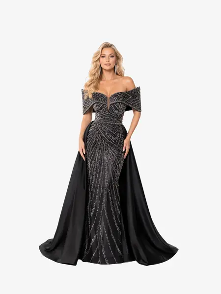 Rochie Lunga “Daiana” Regal, Negru - L