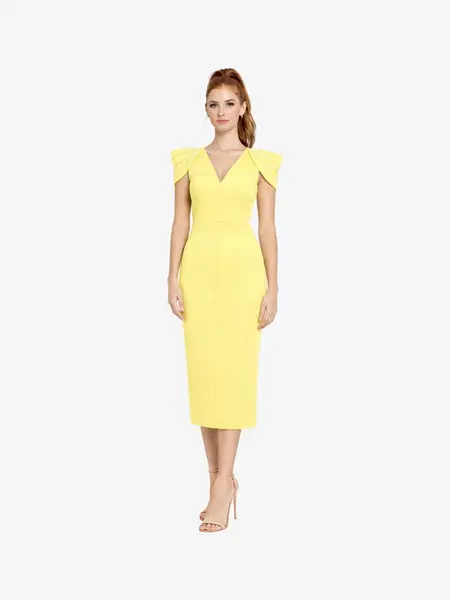 Rochie Lunga "Isabela", Galbena - S