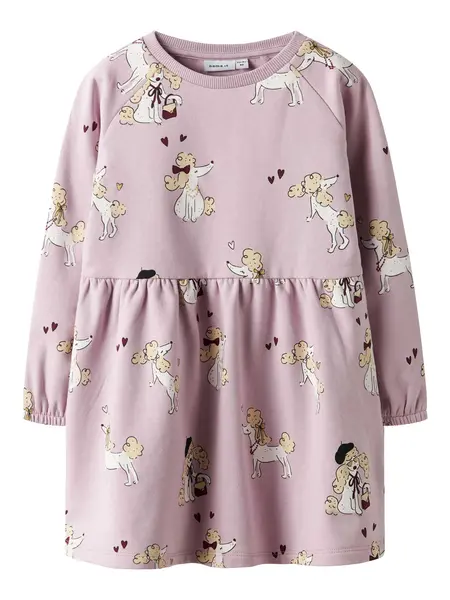 Rochie Nmfrogia Ls Sweat Bru