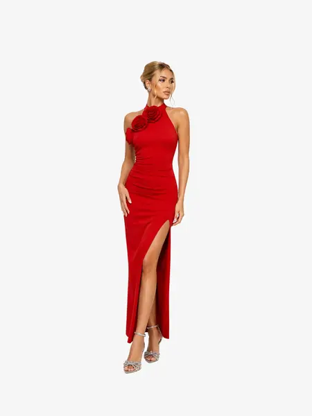 Rochie Scurta "Catalina", Rosu - XL