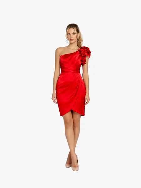 Rochie Scurta “Rubya”, Rosu - S