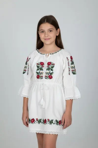 Rochie traditionala fetite Andrea 6