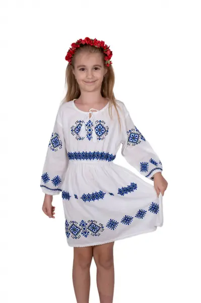 Rochie traditionala fetite Sandrina 2