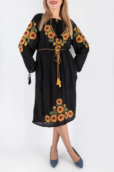 Rochie Traditionala Floarea Soarelui 18