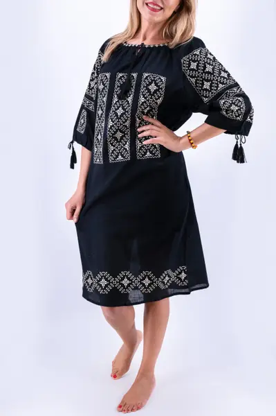Rochie Traditionala Naty - Marime Mare