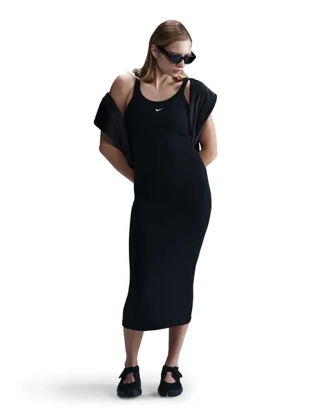 Rochie W Nsw Nk Chll Knt Mrib Tnk Drs