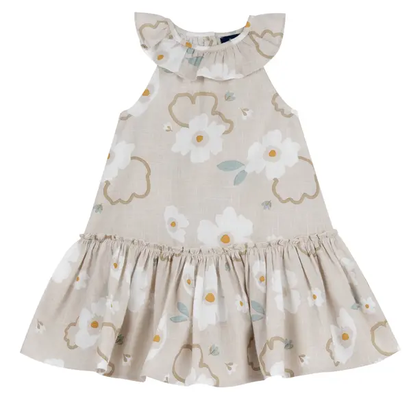 Rochita copii Chicco, bej cu model, 02052-70MC