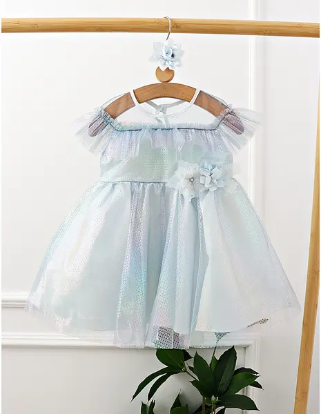 Rochita eleganta Simina model cu blue