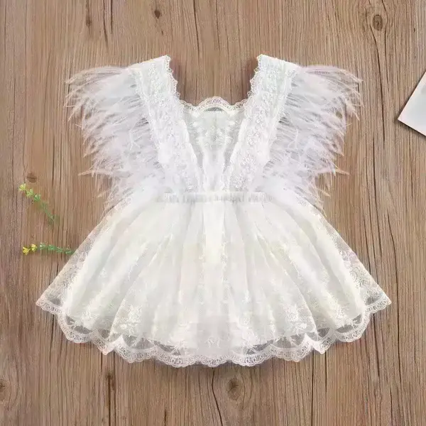 Rochita Fetite Alba Angels - 6-12 luni