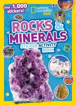 Rocks and Minerals Sticker Activity Book. Over 1,000 Stickers!, Paperback/***