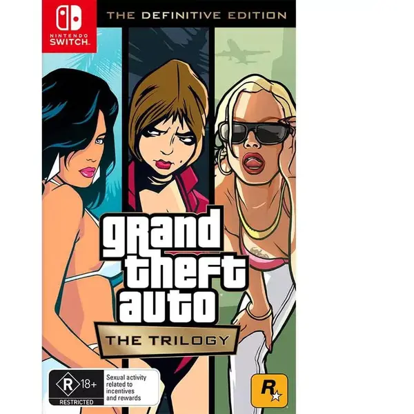 Rockstar Joc Grand Theft Auto: The Trilogy - The Definitive Edition (GTA Trilogy), Nintendo Switch