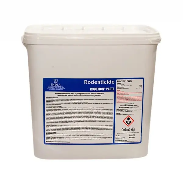 RODEXION pasta 5KG pentru soareci si sobolani (galeata) pret galeata